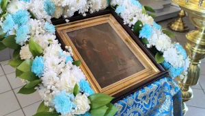 Епископ Спиридон совершил Божественную литургию в храме с. Иглино